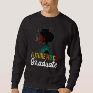 Future HBCU Grad History Black College Youth Kids Sweatshirt