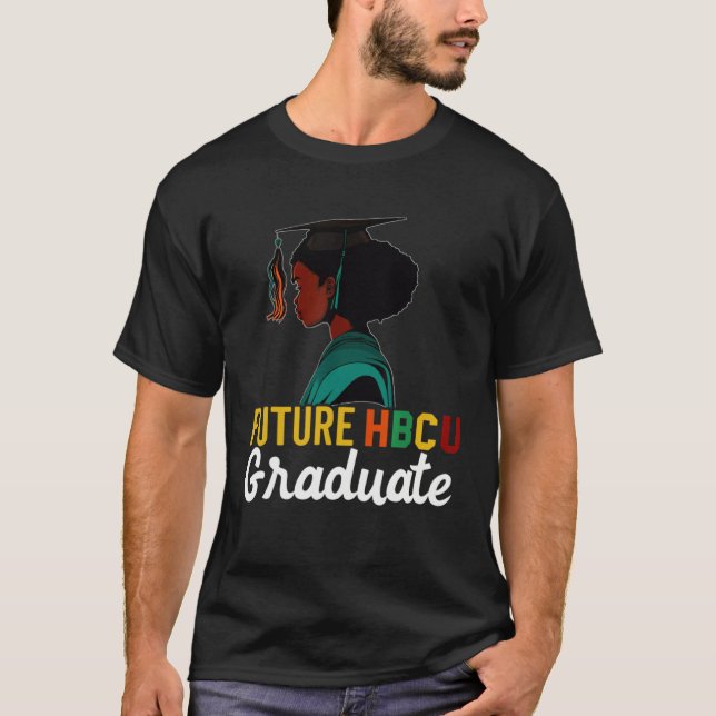 Future HBCU Grad History Black College Youth Kids  T-Shirt (Front)