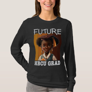 Future HBCU Grad History Black College Youth Kids  T-Shirt