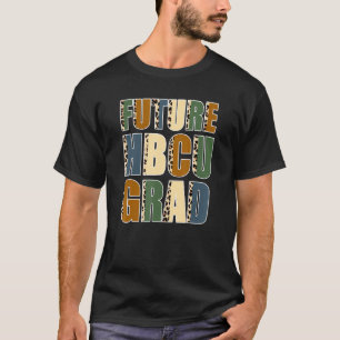 Future Hbcu Student Grad Leopard Cheetah Women T-Shirt