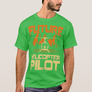 Future Helicopter Pilot Gift T-Shirt