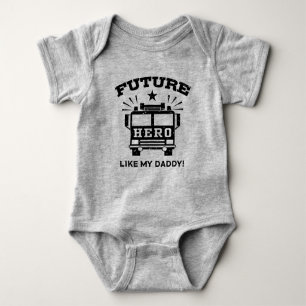 Future Hero Like My Daddy Baby Bodysuit