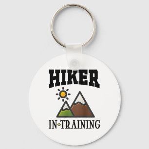 Future Hiker In Training Cute Hiking  Key Ring