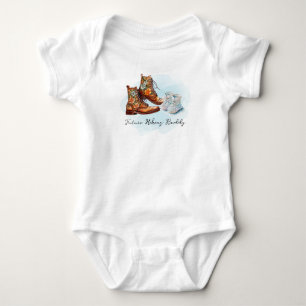 Future Hiking Buddy Baby Boots Bodysuit