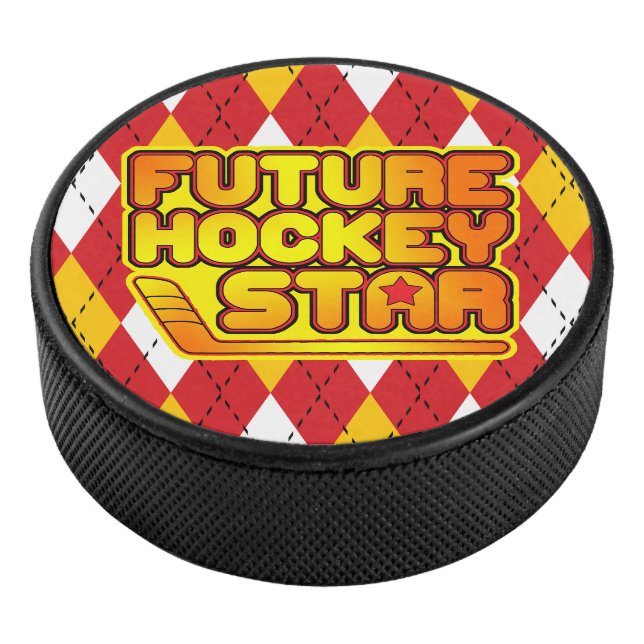 Future Hockey Star Ice Hockey Puck (3/4)