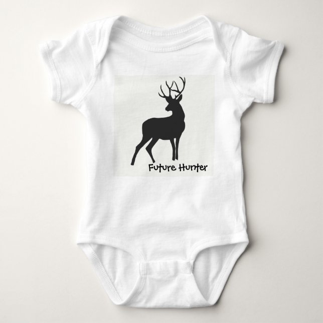 Future Hunter onsie Baby Bodysuit (Front)