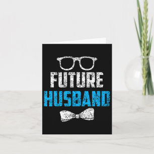 Future Husband Bachelor Party Wedding Groom Saying Card
