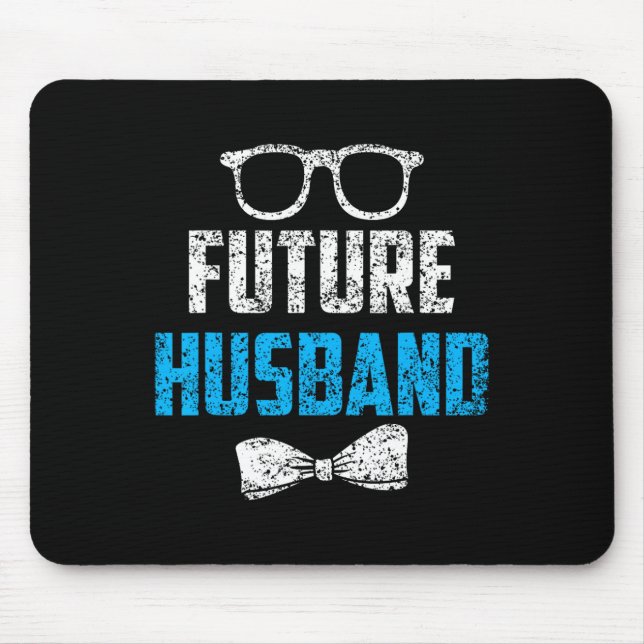 Future Husband Bachelor Party Wedding Groom Saying Mouse Pad (Front)