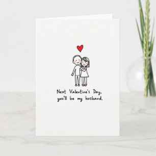 Future Husband Valentines Day Card