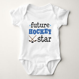 Future Ice Hockey Star Sports Baby Bodysuit