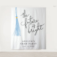 Future Is Bright Light Blue Tassel Modern