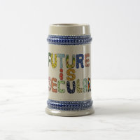 FUTURE IS SECULAR cartoon letters