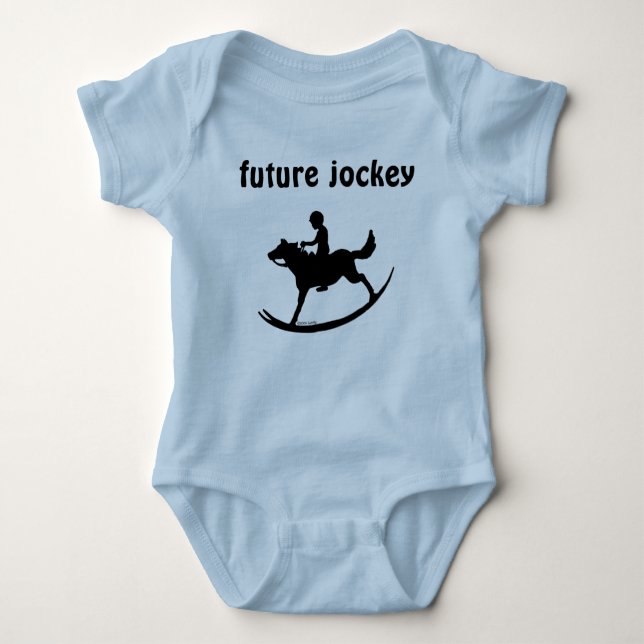 Future Jockey Baby Bodysuit (Front)