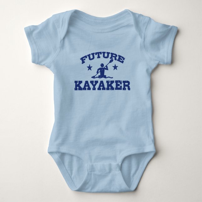 Future Kayaker Baby Bodysuit (Front)