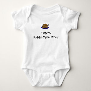 Future Kiddie Table Diner Baby Shirt