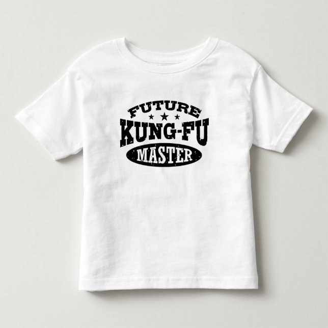 Future Kung Fu Master Toddler T-Shirt (Front)