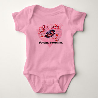 Future Las Vegas Showgirl baby pink Bodysuit