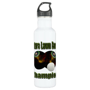 Future Lawn Bowls Champion, Water Bottle