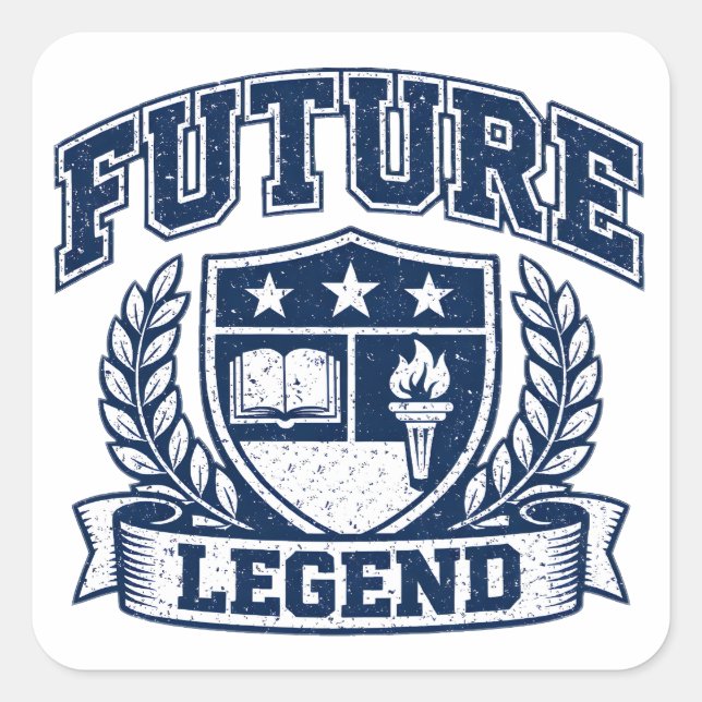 Future Legend – Ambition Student Pride Square Sticker (Front)