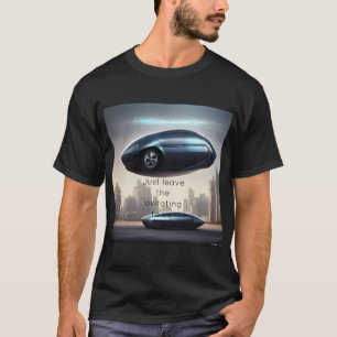 Future Levitating Car Ad T-Shirt