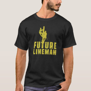 Future Lineman Designs For Kids Men Women Electric T-Shirt