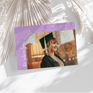 Future Looks Bright Wisteria Curved Photo Announcement