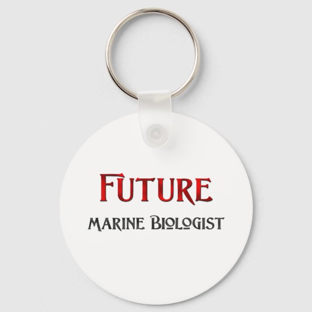 Future Marine Biologist Key Ring (Front)