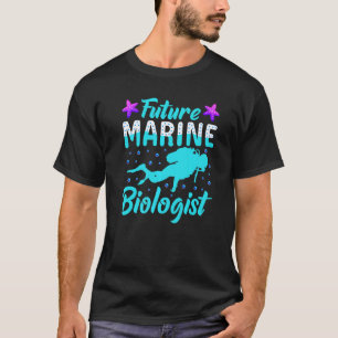 Future Marine Biologist Ocean Life Biology Student T-Shirt