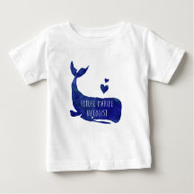 Future Marine Biologist Whale Toddler Girls Shirt