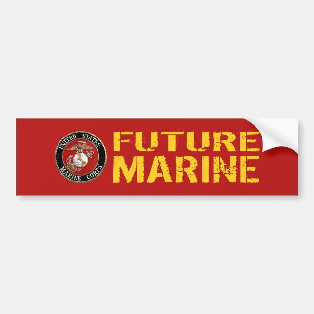 Future Marine Bumper Sticker (Front)
