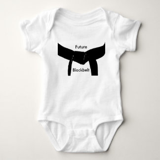Future Martial Arts Black Belt Baby Bodysuit