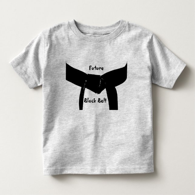 Future Martial Arts Black Belt Toddler T-Shirt (Front)