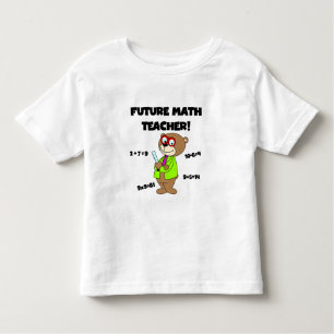 Future Math Teacher Toddler T-Shirt