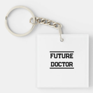 Future Medical Title Minimal Text Design Key Ring