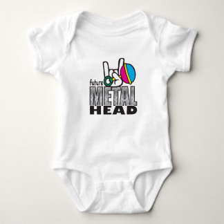 Future metalhead baby bodysuit