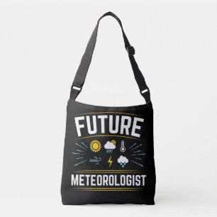 Future Meteorologist Meteorology Student Weather  Crossbody Bag