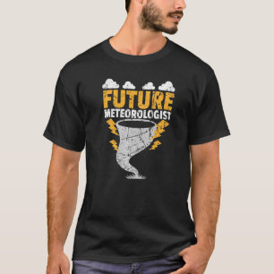 Future Meteorologist Sun Rain Storms Grunge T-Shirt