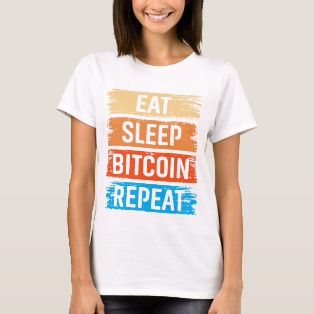 Future Millionaire Bitcoin Humor Cryptocurrency  T-Shirt (Front)