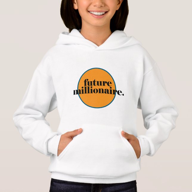 Future Millionnaire Kid Pull Over (Front)