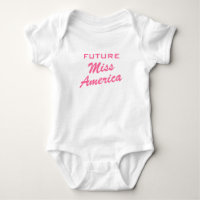 Future Miss America | Girl baby clothing