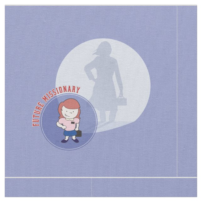 Future missionary. LDS Fabric (Close Up)