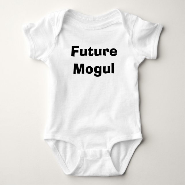 Future Mogul Baby Bodysuit (Front)