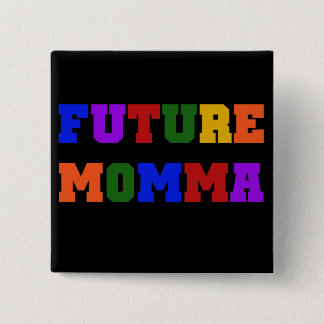 Future Momma Tshirts and Gifts 15 Cm Square Badge