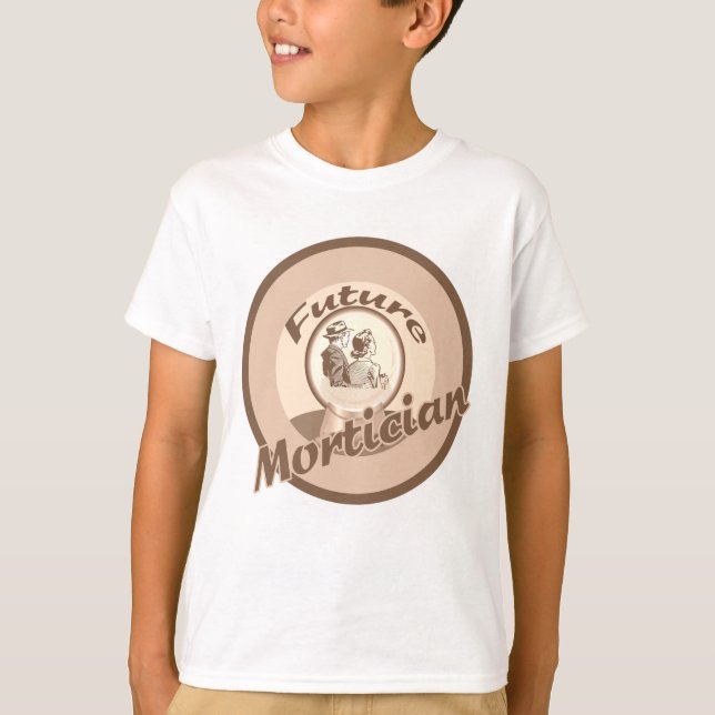 Future Mortician Kids Occupation T-shirt (Front)