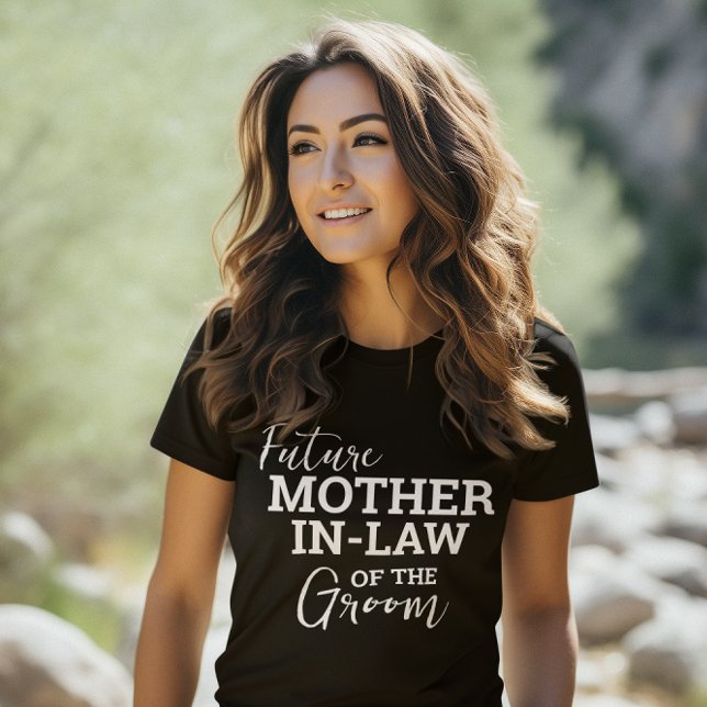 Future Mother In Law of Groom BV Wedding T-Shirt (Creator Uploaded)