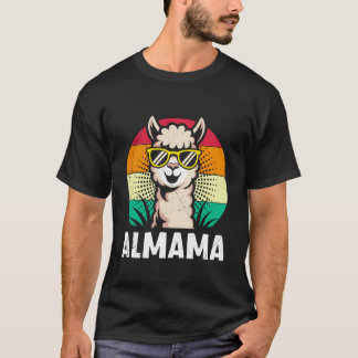 Future Mother LAMAMA ALMAMA Funny Mummy-to-be T-Shirt