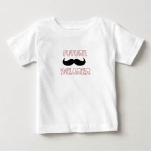 Future moustache wearer baby boy T-Shirt