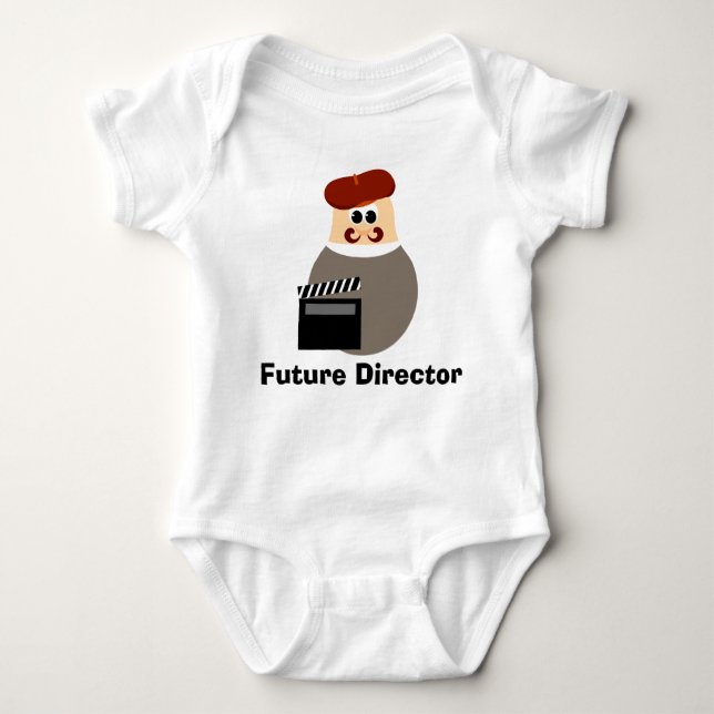 Future Movie Director Baby Bodysuit (Front)