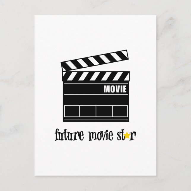Future Movie Star Postcard (Front)