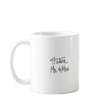 Future Mr. and Mrs. Black Hair Man and Br Bride